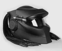 Motorcycle Helmet ABS Predator Retro Helmet Cross Border Detonation Anti fall Racing Off Road Heltmet For
