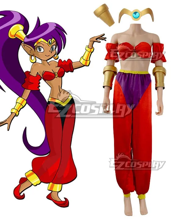 

Shantae Cosplay Costume E001