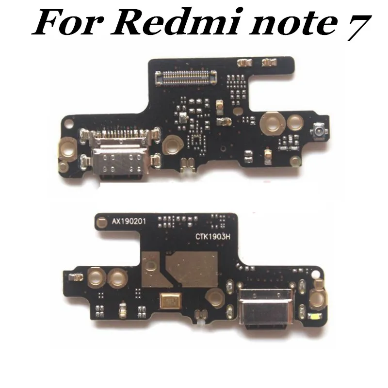 

Original For Xiaomi Redmi Note 7 USB Charger Port Flex Cable Charging Dock Connector PCB Board Ribbon Flex Cable Repair Parts