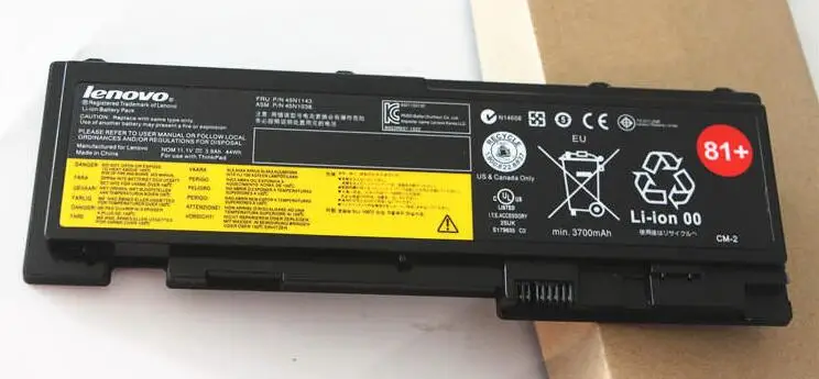 Новые оригинальные Батарея для LENOVO Thinkpad T420s T430s T430si 42T4844 42T4845 42T4846 42T4847 11,1 V 44WH
