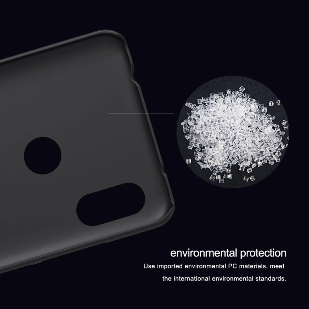 Для xiaomi redmi Note 6 pro чехол Nillkin супер матовый защитный чехол задняя крышка PC Твердый матовый пластик Задний защитный чехол s