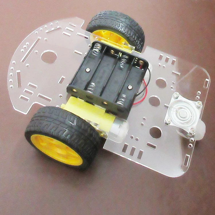 2WD отслеживание шасси автомобиля роботизированной шасси DIY