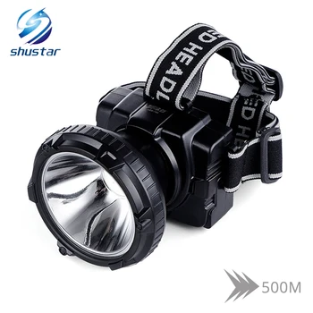

Rechargeable LED headlamp Ultra Bright headlight Built-in 4000 mAh large-capacity lithium battery available for 20 hours