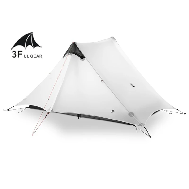 2018 LanShan 2 3F UL GEAR 2 Person Oudoor Ultralight Camping Tent 3 Season Professional 15D
