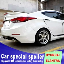 Leggere luce di arresto freno HA CONDOTTO LA luce Materiale ABS di Alta Qualità per HYUNDAI ELANTRA spoiler Posteriore Auto Ala Primer posteriore di Colore spoiler