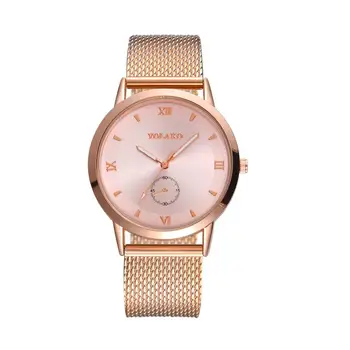 

Big Dial Female Watch 2018 Luxury Rose Gold Women Bracelet Watch Fashion Dress Ladies Wristwatch Zegarki Damskie Sale