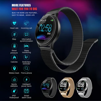 

Waterproof Heart Rate Blood Pressure Monitor Sports Bracelet Smart Watch Smart Bracelet Heart Rate Blood Oxygen Blood Pressure