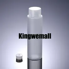 300 шт./лот 200 мл ПЭТ бутылка из матового стекла со стоппером косметической упаковки FMJ03