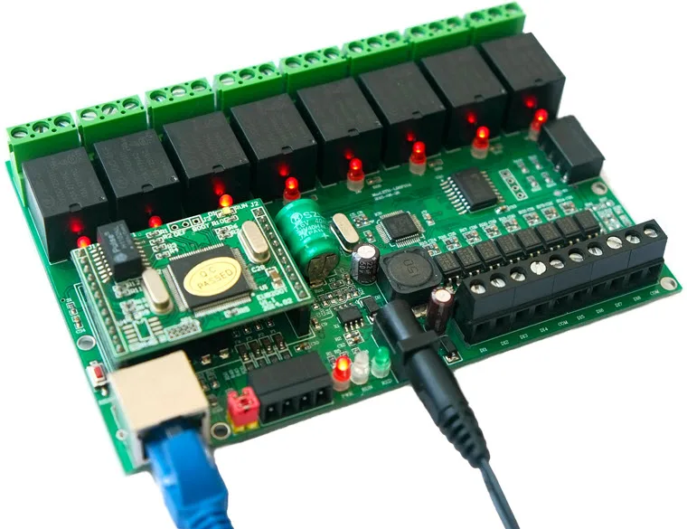 Aliexpress.com : Buy 8 in 8 out 10A Network Relay Smart
