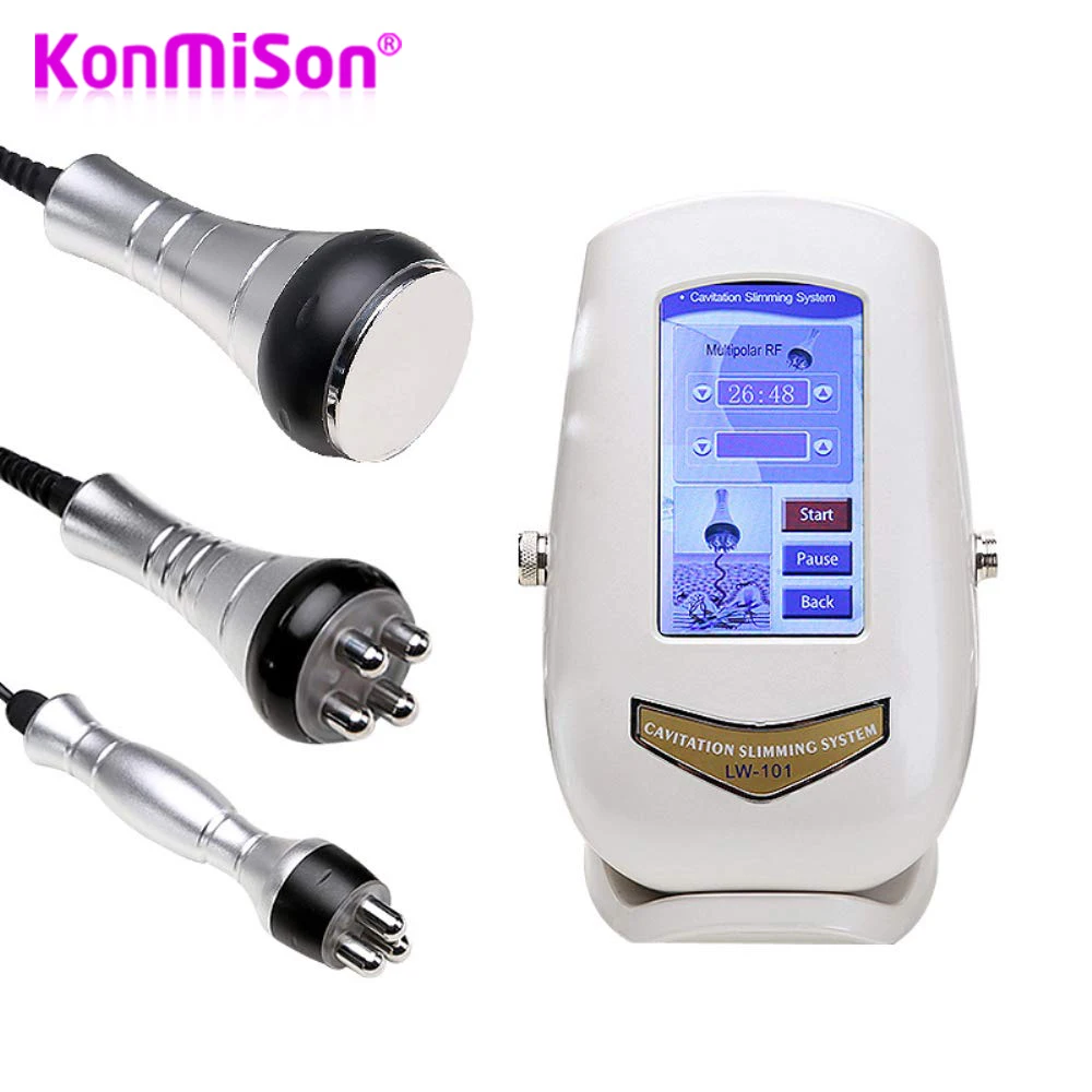 

40K Cavitation Ultrasonic Weight Loss Beauty Machine Multi-polar RF Radio Frequency Skin Lift Tighten Anti-wrinkle Rejuvenation