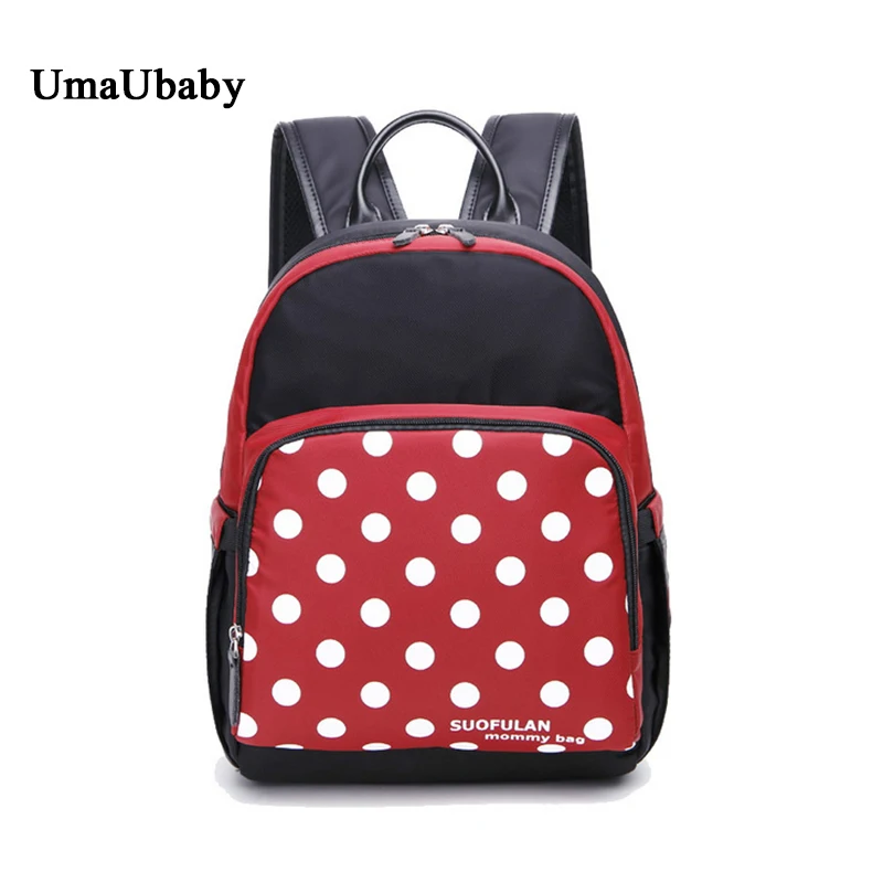 

2018 New Fashion Mommy Bag Waterproof Multifunctional Large Capacity Shoulder Mommy Bag Baby Diaper Backpack Outdoor Travel Bag