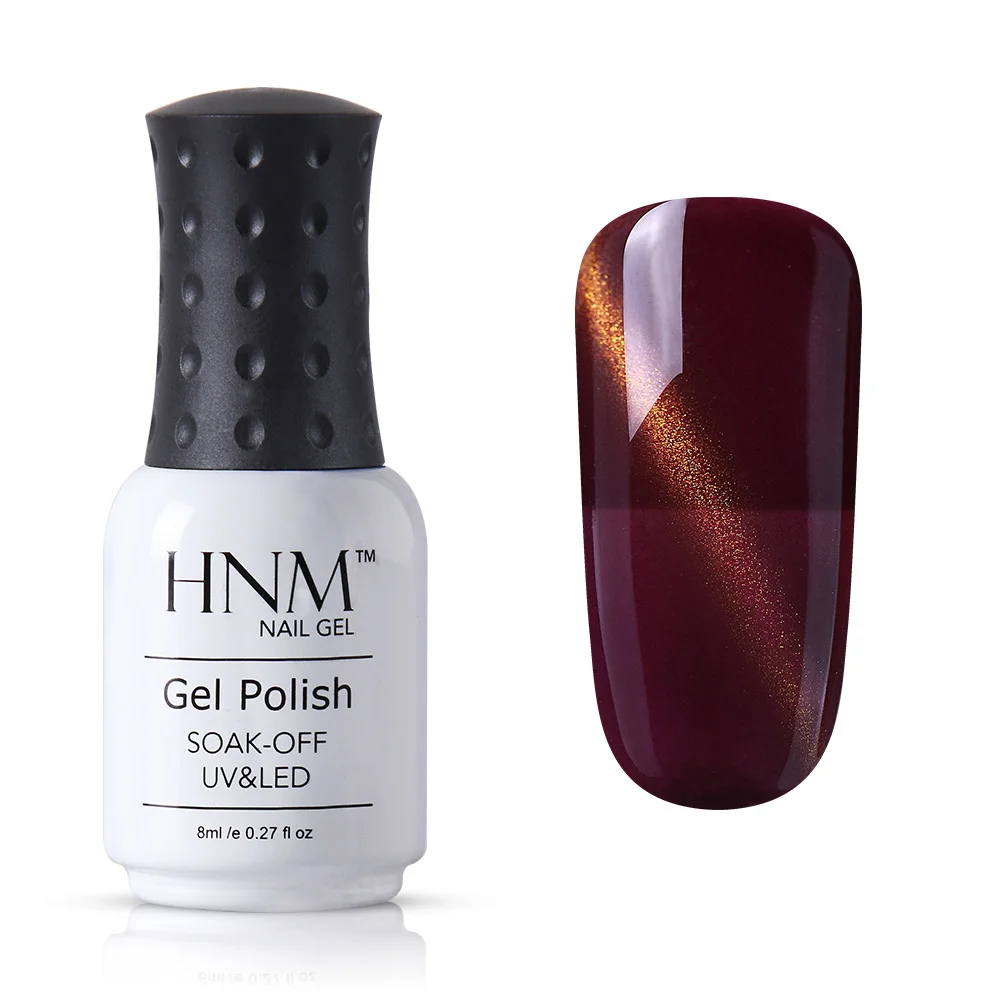 HNM 8 мл кошачий глаз термо-гель лак для ногтей замочить от ногтей Nagellak праймер лак верхняя основа клей геллак Полупостоянный дизайн ногтей Panit - Цвет: 79018