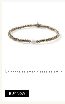 Badu черный кристалл бисерный браслет для женщин Золотая медная трубка эластичные регулируемые браслеты модные ювелирные изделия