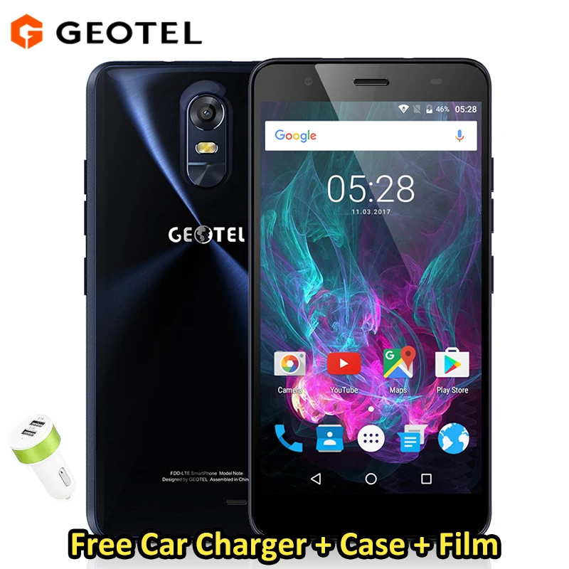 bilder für GEOTEL HINWEIS Smartphone MTK6737 3 GB RAM 16 GB ROM 5,5 zoll Quad Core Android 6.0 3200 mAh Batterie 4G LTE Lautsprecher Handy bilder für GEOTEL HINWEIS Smartphone MTK6737 3 GB RAM 16 GB ROM 5,5 zoll Quad Core Android 6.0 3200 mAh Batterie 4G LTE Lautsprecher Handy