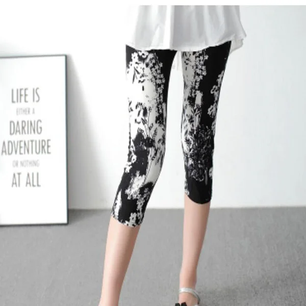 YSDNCHI Camouflage Leggings Fitness Pants Women Leggings Pantalones Print Legging Summer Soft Skin Legins Stripe Womens Capris spanx leggings Leggings