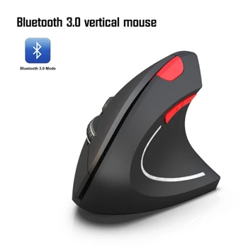 

2019 New Bluetooth vertical mouse ergonomics 800/1600/2400DPI prevention mouse hand game office mice Pc notebook accessories