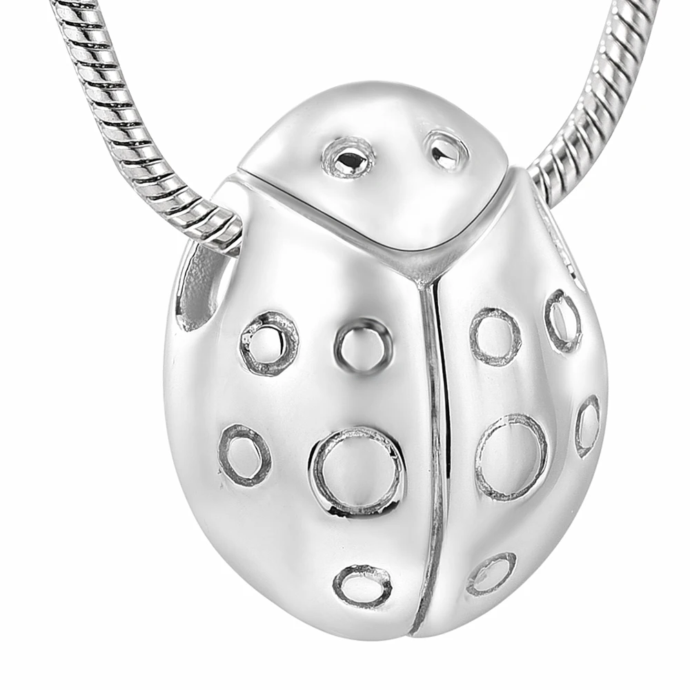 IJD10080 памятный кулон в форме жука из нержавеющей стали для держателя животных