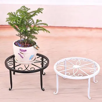 

Iron Art Plant Stands Pot Holder Plant Flower Stand Floor Pot Rack Home Garden Indoor Balcony Decor Dropshipping FAS