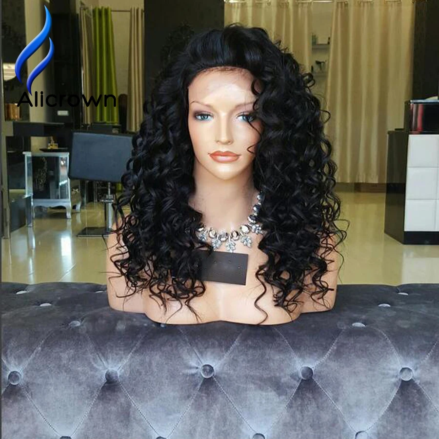 

Alicrown Afro Curly Wigs Lace Frontal Wigs Brazilian Black Women Wigs In Human Black Women Short Human Hair Wigs Vip Beauty Hair