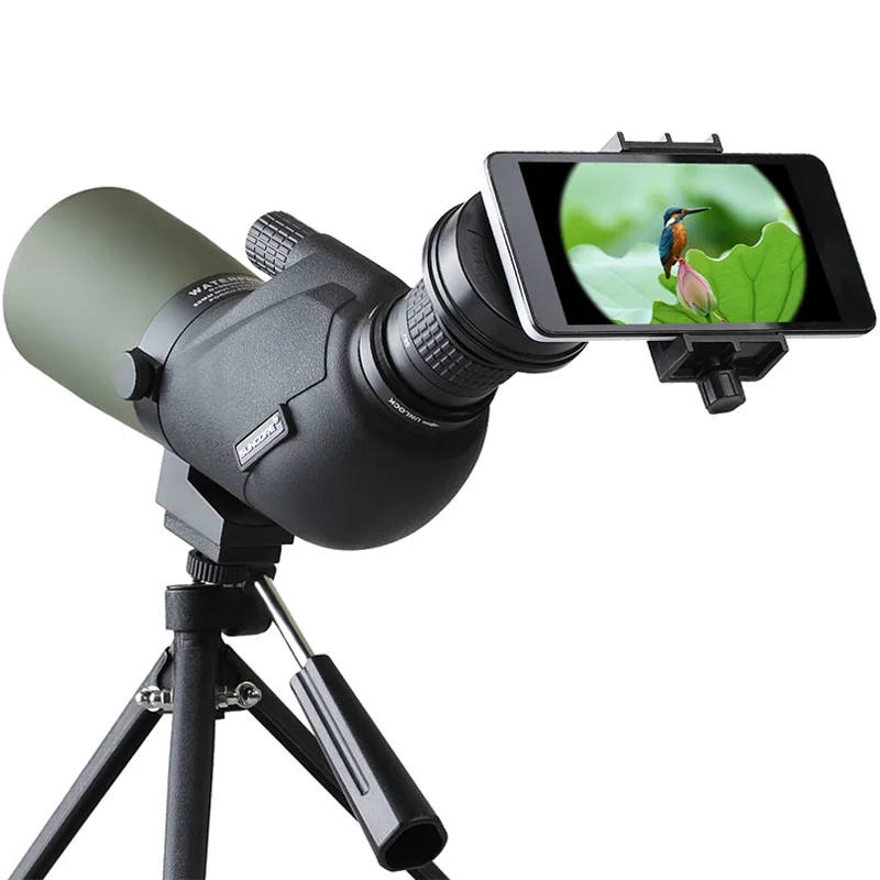 SUNCORE 12-36X Magnification HD Monocular Night Vision Spotting Scope Outdoor Bird Watching telescope with Adjustable Tripod free shipping hd monocular outdoor telescope with portable tripod night version spotting scope 20x50 zoom hw2050