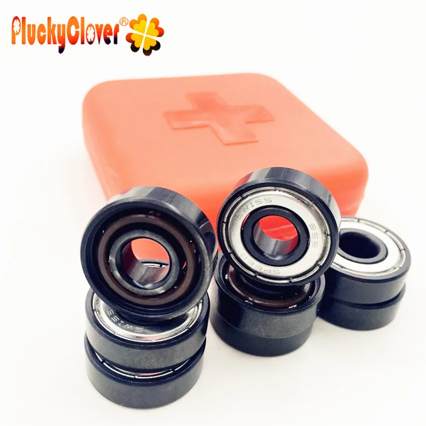 8/16 шт. Swiss BSB Blacken Si3n4 шариковый подшипник 608Z для Fidget Hand Spinner миниатюрный 8x22x7 см