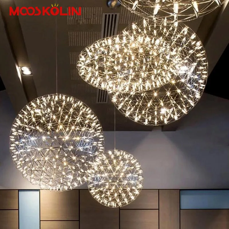 Whole Disco Ball Chandelier From China Postmodern Led Ball Chandelier Creative Spark Artistic Personality Living Room Restaurant Stairs Hotel Lobby Firework Hang