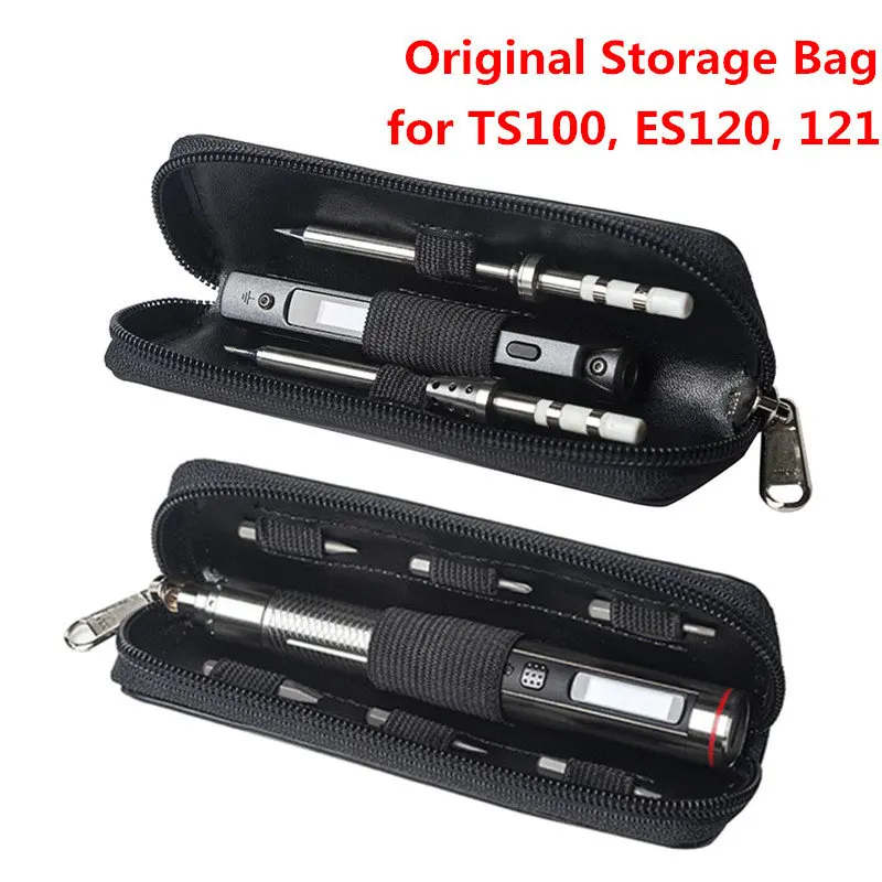 Оригинальный портативный сумка для хранения мини TS100 паяльник ES120 ES121 электрическая отвертка чехол для переноски