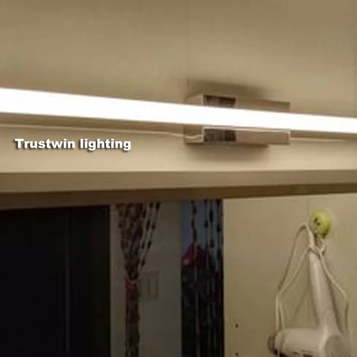 8W 14W 16W 18W 40CM 80CM 100CM 120CM stainless simple modern wall lamp light waterproof bathroom LED mirror light lamp sconce bathroom wall light fixtures