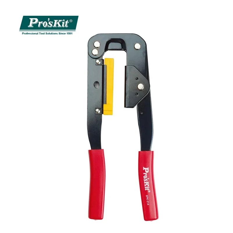 

Pro'skit 6PK-214 IDC Crimp Tool (240mm) For crimpine IDC-type of connectors on ribbon cable