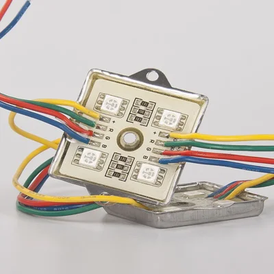 5050LED алюминиевый модуль SMD DC 12 В 4 светодиодных RGB знака светодиодные задние фонари