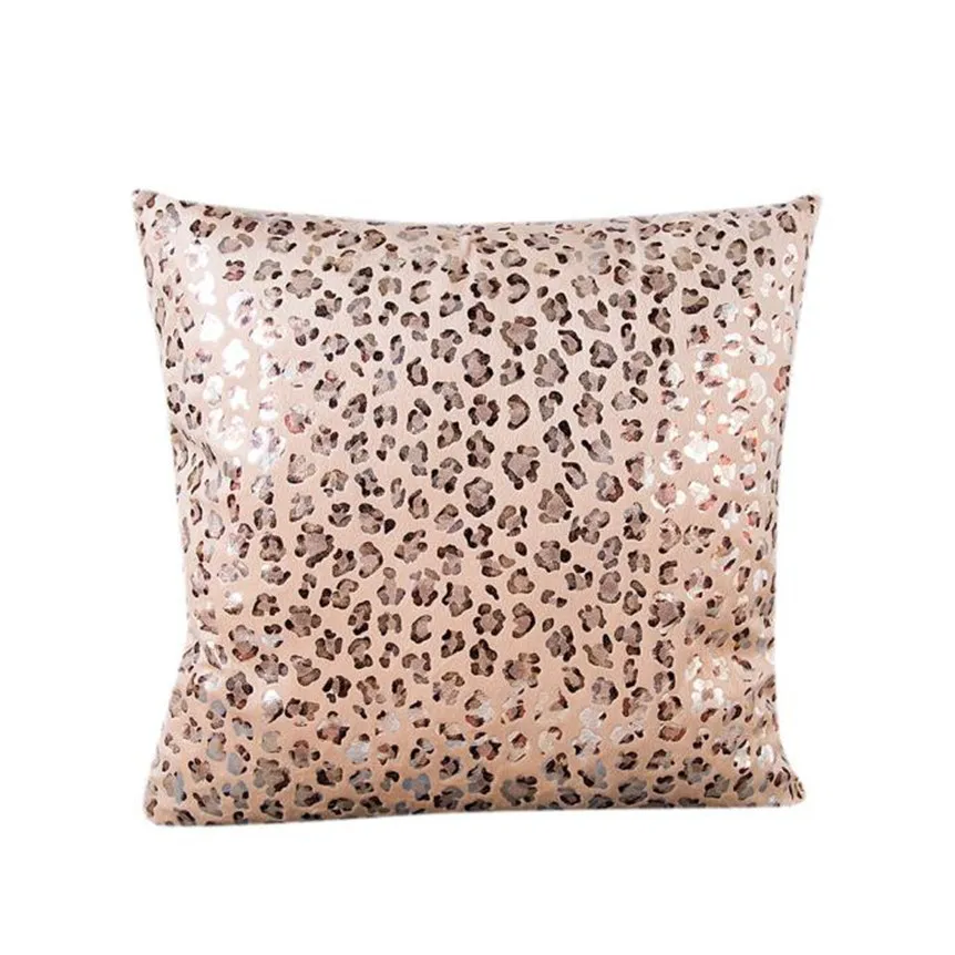 Ouneed Леопардовый бронзирующий диван-кровать Декоративная Подушка Чехол jan3 необыкновенный