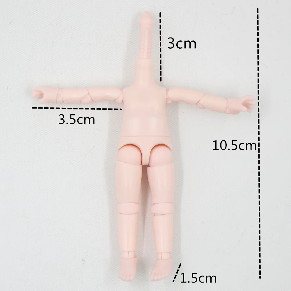 Fortune Day body 8,5 дюймов для 12 дюймов Blyth кукла BJD DIY устойчивый шейный завод Blyth