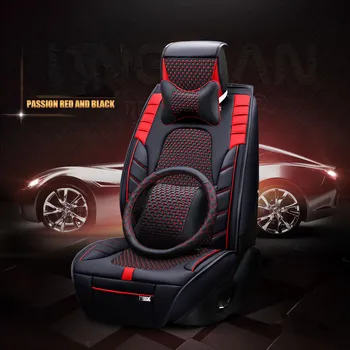 

New Car Seat Cushions Car pad Car Styling Car Seat Cover For Hyundai i30 ix35 ix25 Elantra Santa Fe Sonata Tucson High-fiber Lea