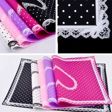 Верхний художественный коврик для ногтей силиконовый держатель для рук Подушка кружевной цветок Настольный коврик для рук складной Маникюрный Инструмент для ногтей