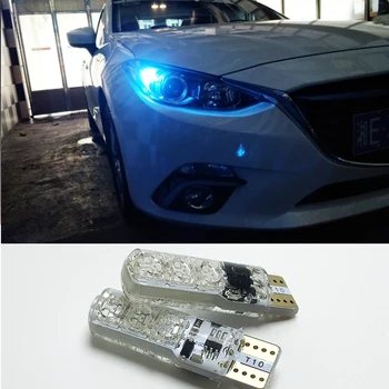 

For Mazda 323 626 cx-5 3 6 8 Atenza cx-7 mx5 cx3 rx8 cx5 Canbus LED RGB T10 Bulbs LEDs Clearance Lights with Remote Multi-color
