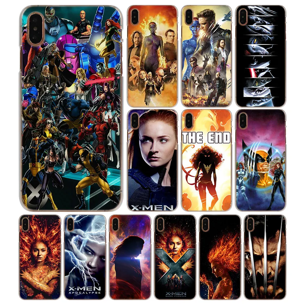 

X-Men Dark Phoenix Phone Cases for Apple iPhone 5 5s 6 6s Plus 7 8 Plus X XS XR XS MAX Hard protector Case cover