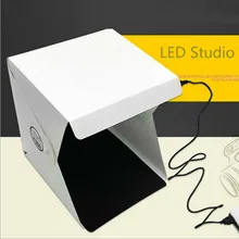 Складной портативный мини-светильник для фотостудии, палатка для домашней фотосъемки, светодиодный светильник s