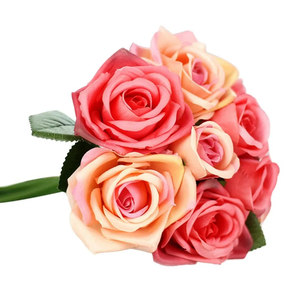 Coton Fleur De Mariage Bouquet Roses Bouquet Fleur