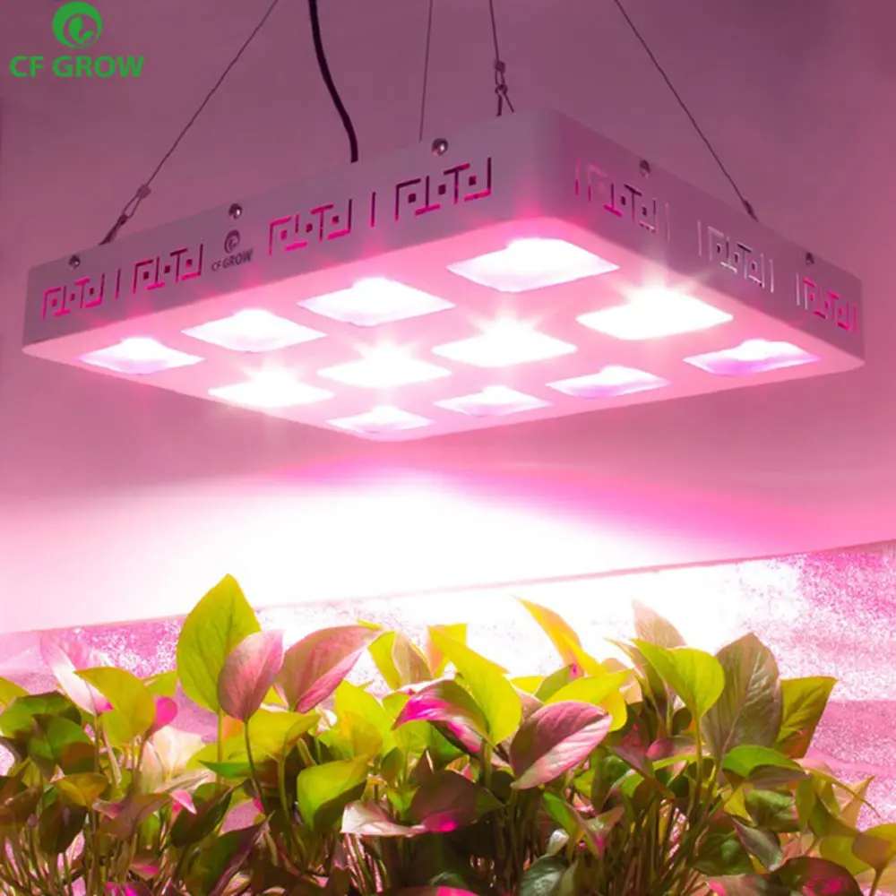 300W  600W  1200W LED Grow Light Full Spectrum Veg Panel Flower for Indoor Gi 