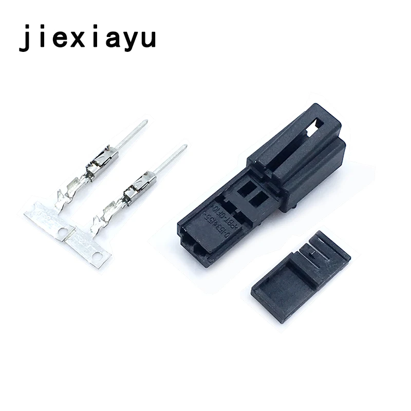 

5pcs/Lot 2 pin Automotive wire connection plug for Car door lamp connector License Plate lights 4E0 972 575 4E0972575
