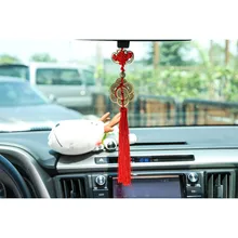 Ручной Работы Медный китайский узел кисточкой кулон подарок украшение дома автомобильные завесы Подвеска украшение интерьера автомобиля# p4