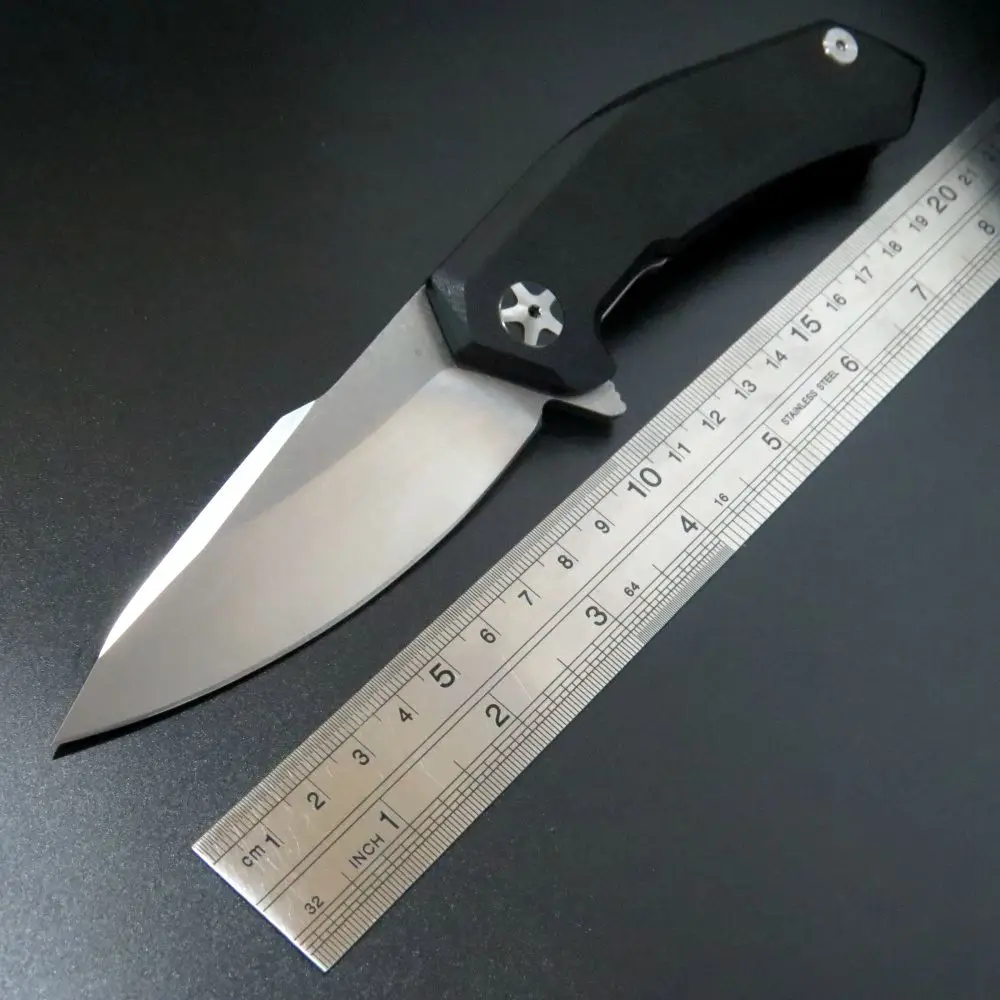 Цена Efeng 0095 9Cr18MoV лезвие G10 ручка мяч несущий складной нож Отдых Охота Открытый выживания Карманные Ножи EDC инструмент