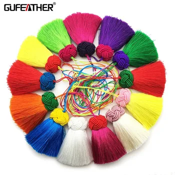 

GUFEATHER L180,5.5cm,silk tassels,jewelry accessories,hand made,jewelry findings,diy pendant,diy earrings,jewelry making,tassels