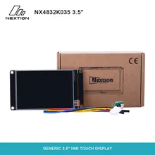 Nextion amélioré NX4832K035-générique 3.5 ''480*320 RTC intégré/plus grande capacité de Flash/horloge MCU plus rapide HMI écran tactile