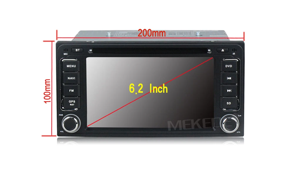 Excellent 2G RAM Android 7.1 2 DIN Car DVD multimedia player for Toyota Terios Old Corolla Camry Prado RAV4 Universal radio wifi 4G lte 3
