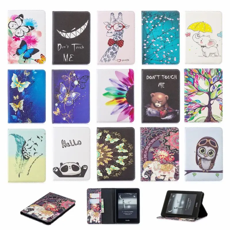 

Smart Cover Case For Amazon New Kindle Paperwhite 4 2018 4 10th 6" Generation Wallet Tablet Case Accessory Stand Flip Coque Etui