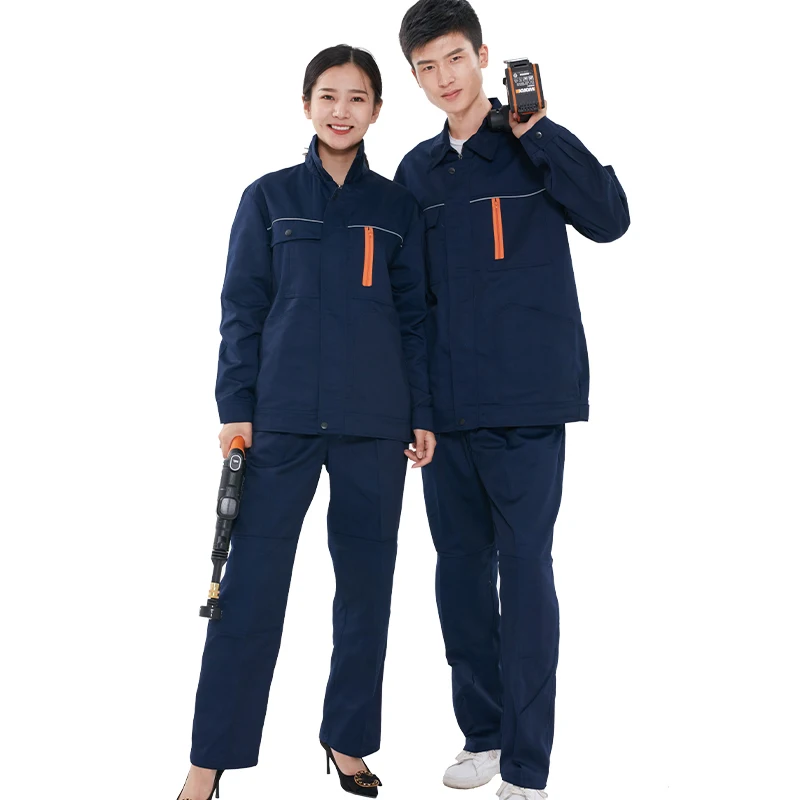 Overalls for workmen Women Worker Clothing Work wear Suit Unisex Two Pieces Repairman Machine Worke