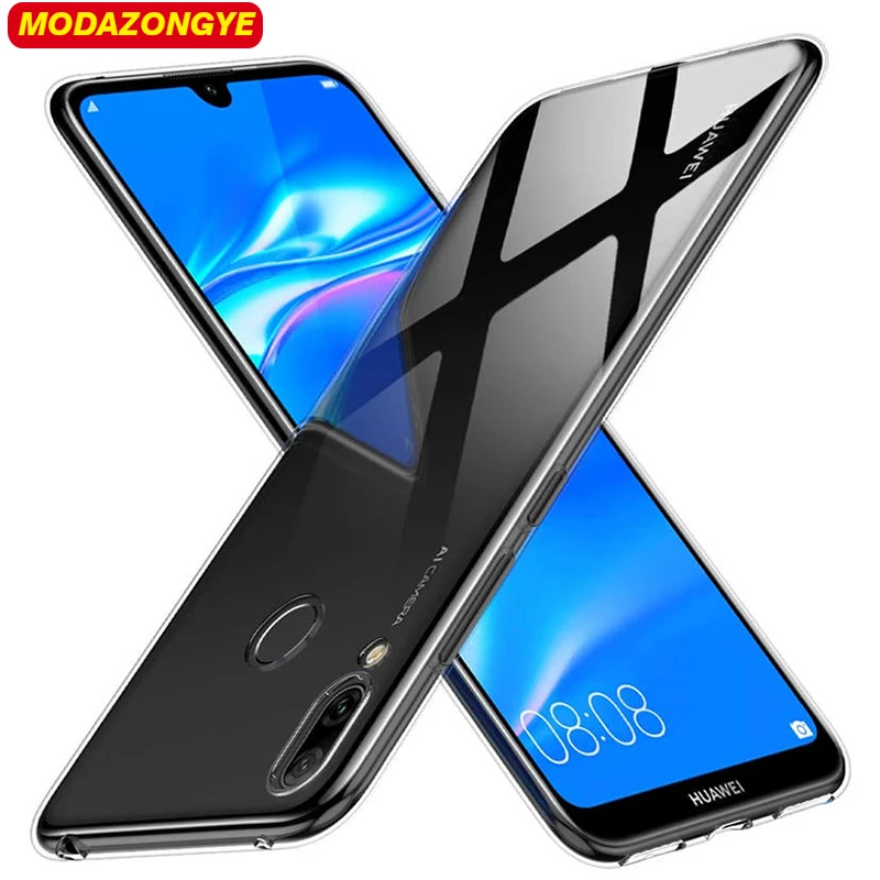 

Huawei Y7 2019 Case Soft Silicone Transparent TPU Back Cover Phone Case Huawei Y7 Prime 2019 Y7Prime 2019 Y 7 2019 Y72019 Case