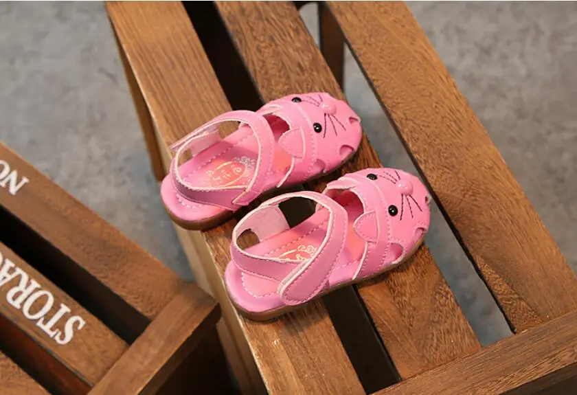 Girls Cartoon Sandals-16