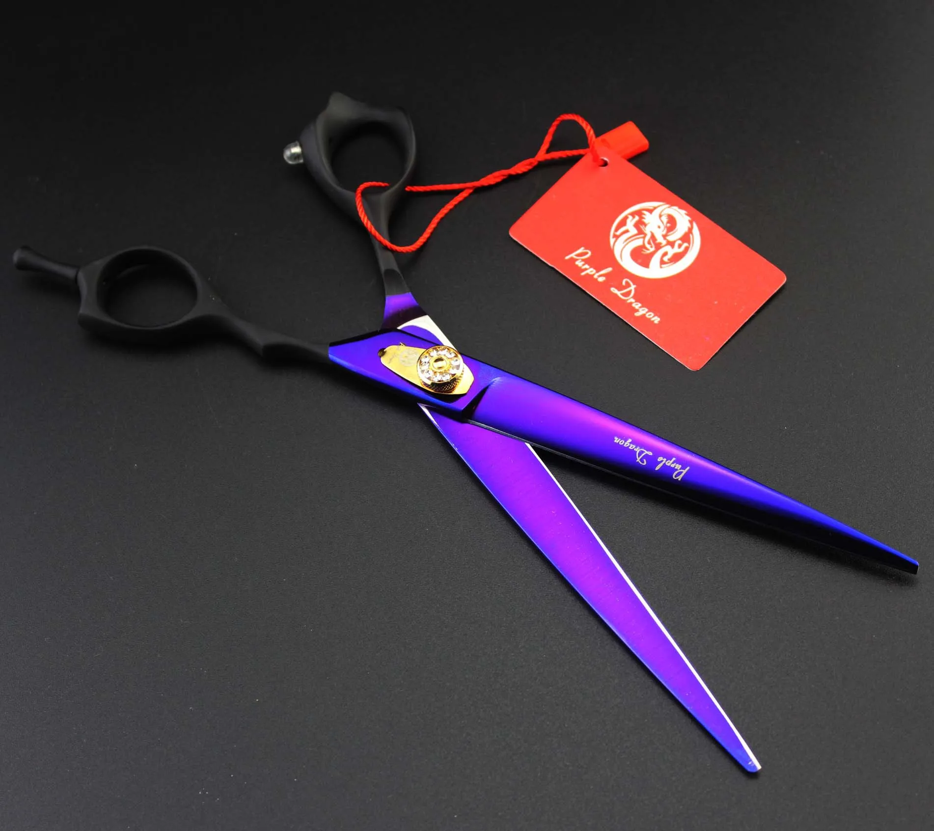 

8inch Pet Professional hairdressing Scissors Dog Cat Curved Hair Dressing 1pcs/lot